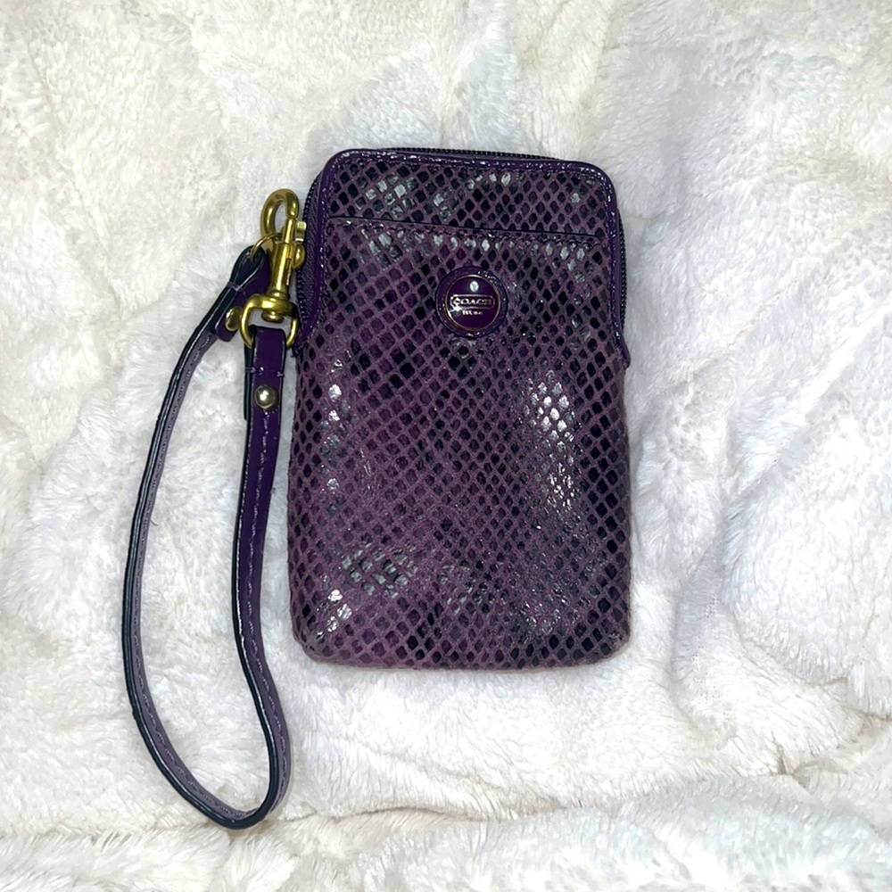 Coach Phone and Card Holders Wristlet
